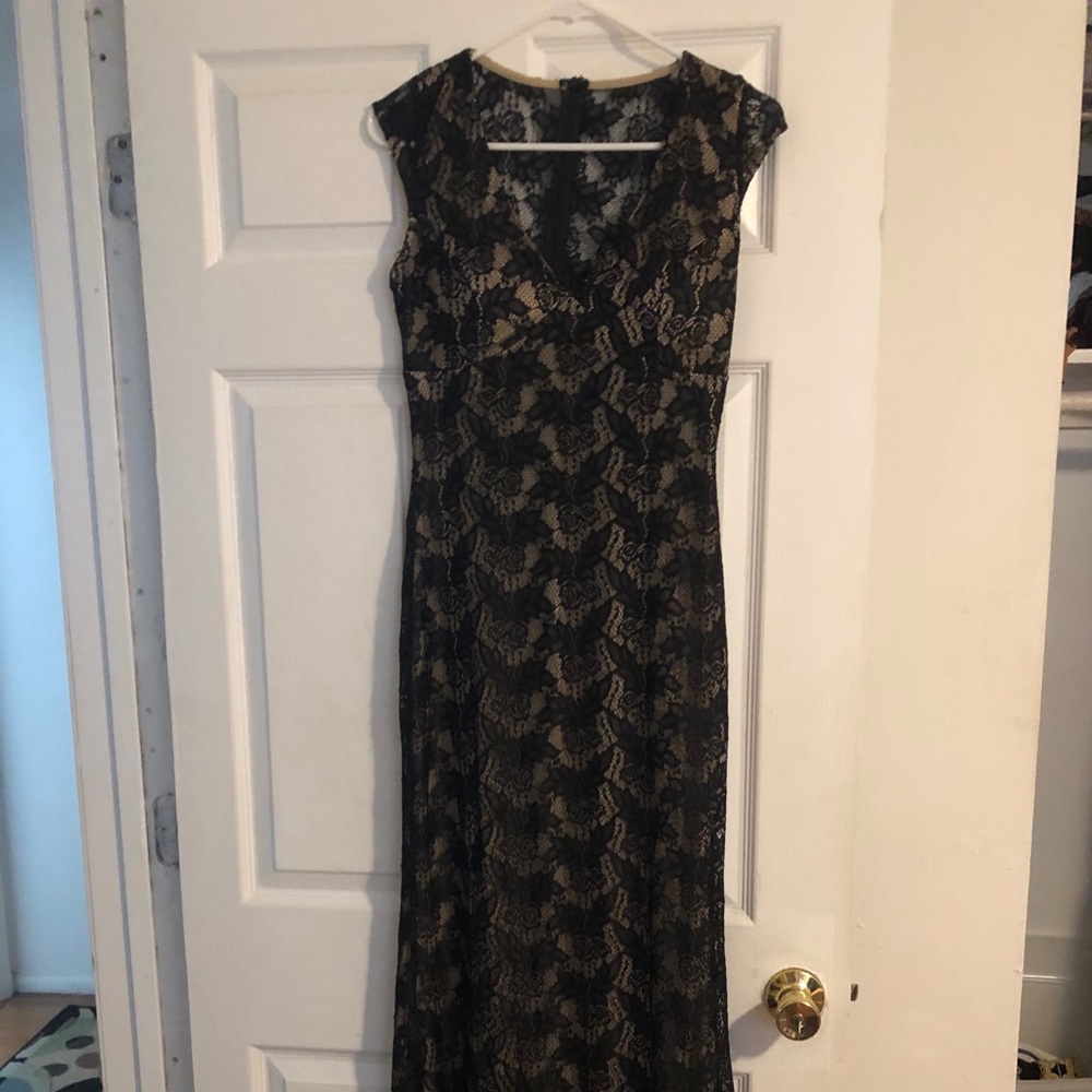 Black lace Windsor Dress